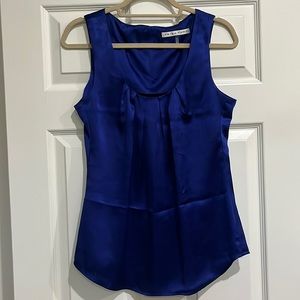 Trina Turk 100% Silk Sleeveless Blouse